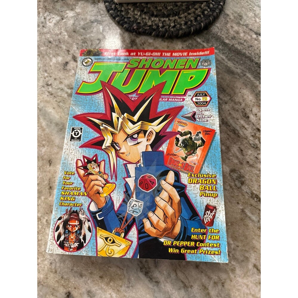 Shonen Jump July 2004 no 19 Graphic Comic Book